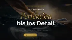 GlanzCarCare Fahrzeugaufbereitung, Webdesign-Referenzprojekt von Ferry Emirer